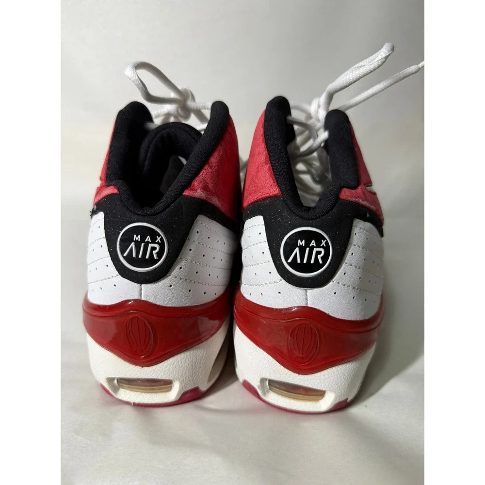 Nike Air Max Uptempo 2003 Basketball Sneakers Red Black White Mens Size 9 307513
